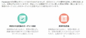 フェイスブック広告差別ポリシー