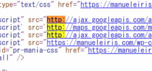 このサイトへの接続は完全には保護されていません